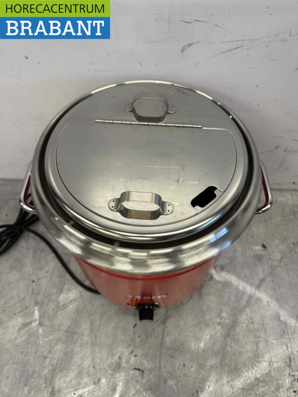 Saro Retro Soup Kettle en acier inoxydable Soupière 11 litres 230V Catering – Image 2