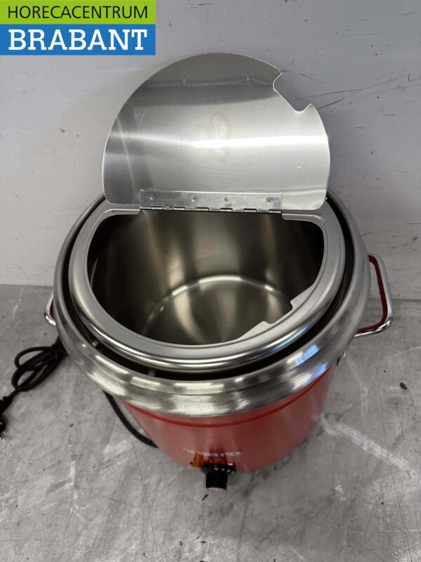 Saro Retro Soup Kettle en acier inoxydable Soupière 11 litres 230V Catering – Image 3