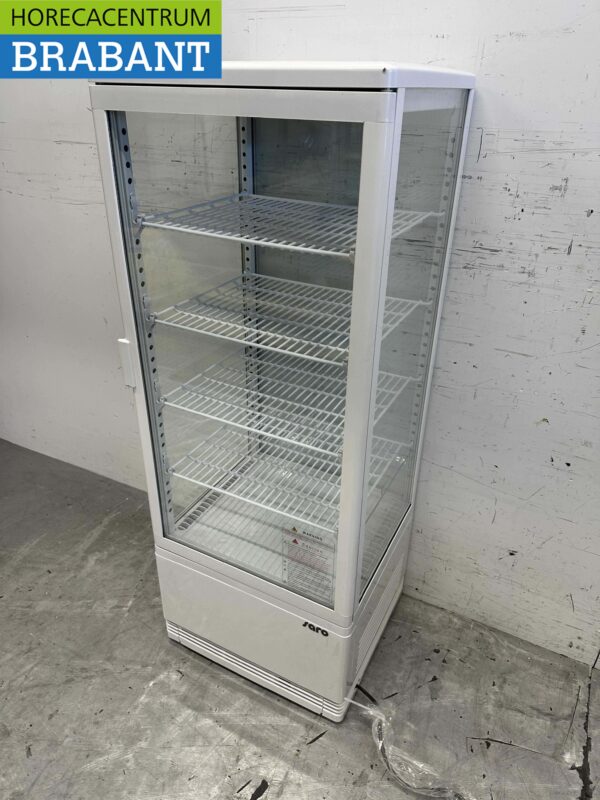 Saro Vitrine réfrigérée Confiseur 98 litres 230V Horeca – Image 2