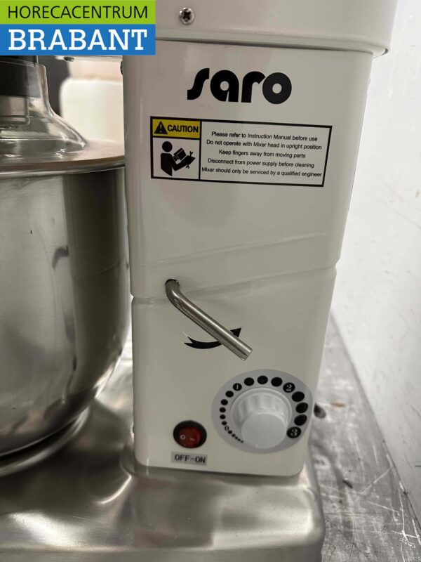 Saro Robot ménager Mixeur ménager Bol en acier inoxydable 7 litres 230V Horeca – Image 7