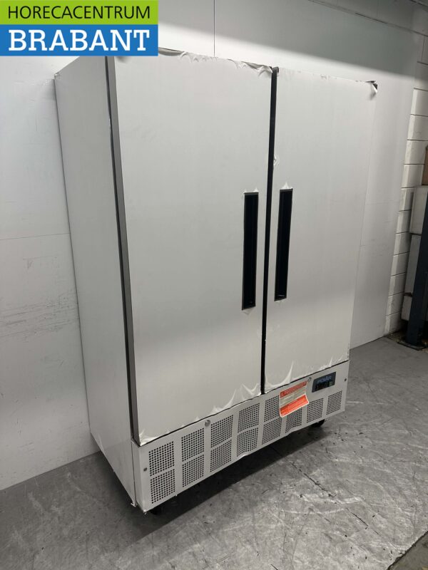 Acier inoxydable Polar GD880 Double porte 2 portes Congélateur Congélateur 960 litres 230V Horeca – Image 2