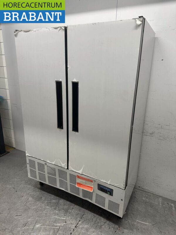 Acier inoxydable Polar GD880 Double porte 2 portes Congélateur Congélateur 960 litres 230V Horeca – Image 3
