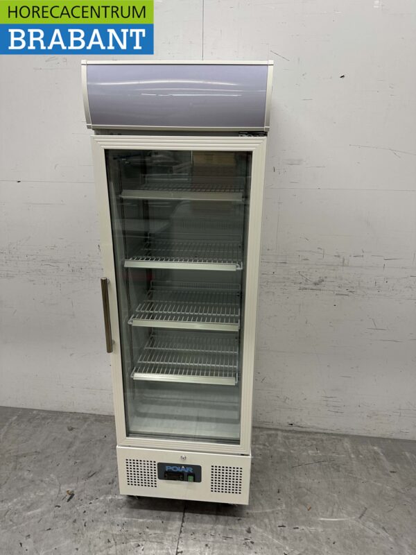 Polar DM75 Réfrigérateur à porte vitrée Réfrigérateur à boissons Porte vitrée 218 litres 230V Horeca