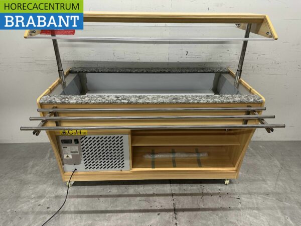 Buffet réfrigéré Mobile Polar Buffet réfrigéré 4 x 1/1 GN 230V Horeca