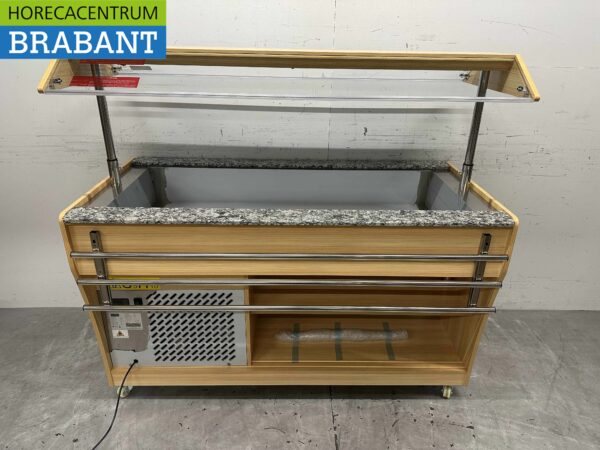 Buffet réfrigéré Mobile Polar Buffet réfrigéré 4 x 1/1 GN 230V Horeca – Image 2