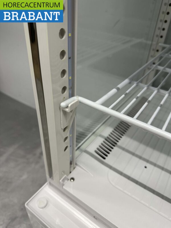 Vitrine réfrigérée Vitrine pâtissière blanche 130 litres 230V Horeca – Image 5