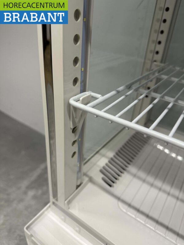 Vitrine réfrigérée Vitrine à pâtisserie Blanc 56 litres 230V Horeca – Image 5