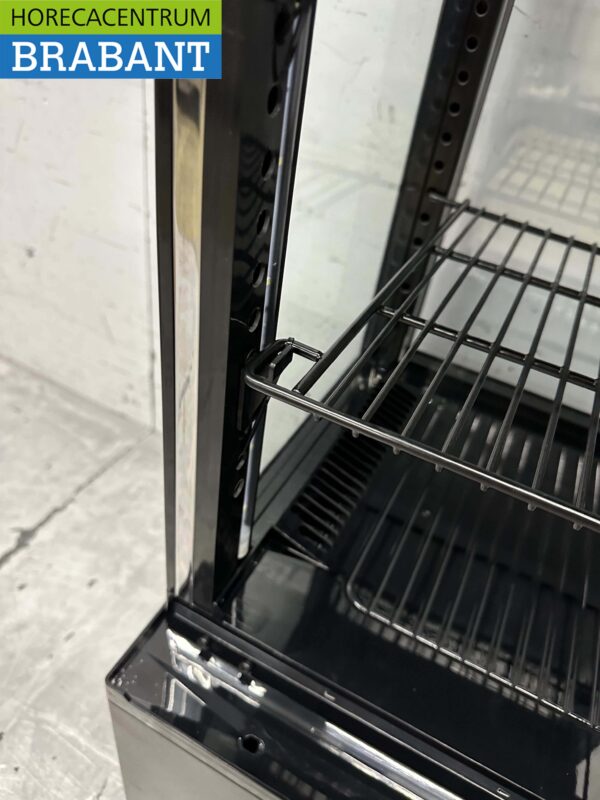HCB Vitrine réfrigérée Vitrine boulangerie Noir 56 litres 230V Horeca – Image 5