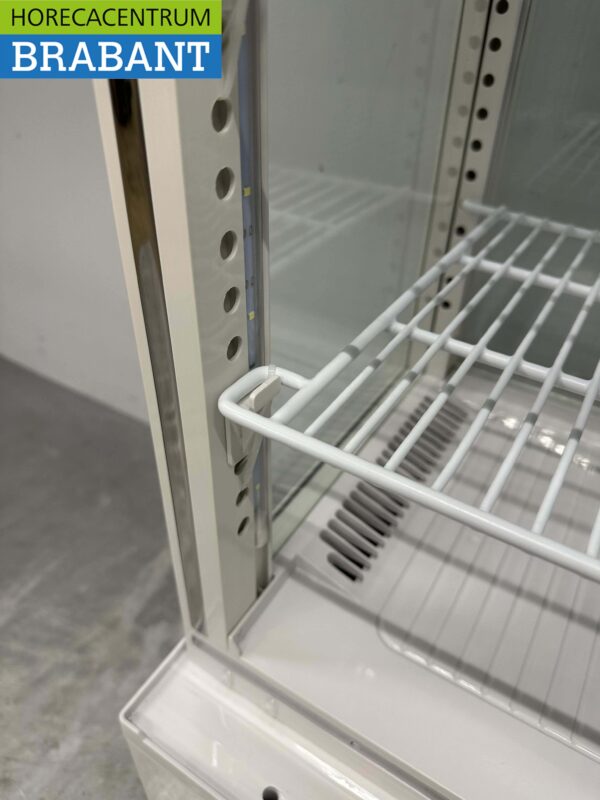 HCB Vitrine réfrigérée Vitrine pâtissière Blanc 92 litres 230V Horeca – Image 5