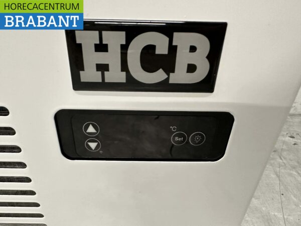 HCB Vitrine réfrigérée Vitrine pâtissière Blanc 92 litres 230V Horeca – Image 6