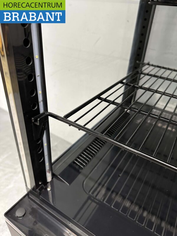 HCB Vitrine réfrigérée Vitrine boulangerie Noir 130 litres 230V Horeca – Image 5