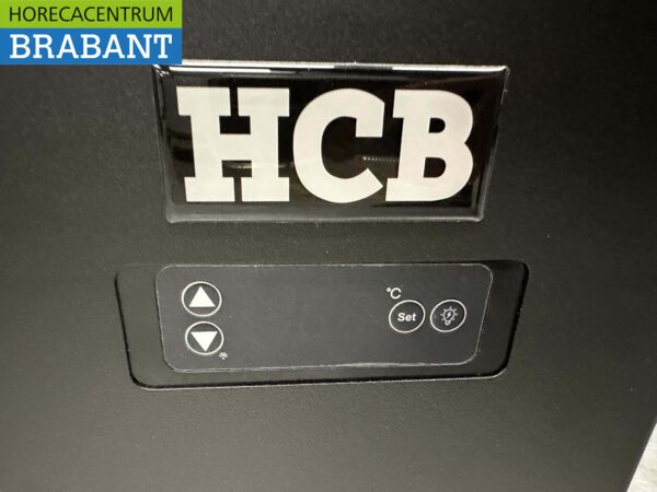 HCB Vitrine réfrigérée Vitrine boulangerie Noir 130 litres 230V Horeca – Image 6