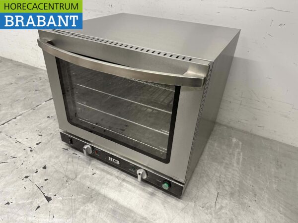 Four à convection à air chaud en acier inoxydable Four de cuisson avec gril et injection d'humidité / cuisson à la vapeur 66 litres 230V Horeca – Image 2