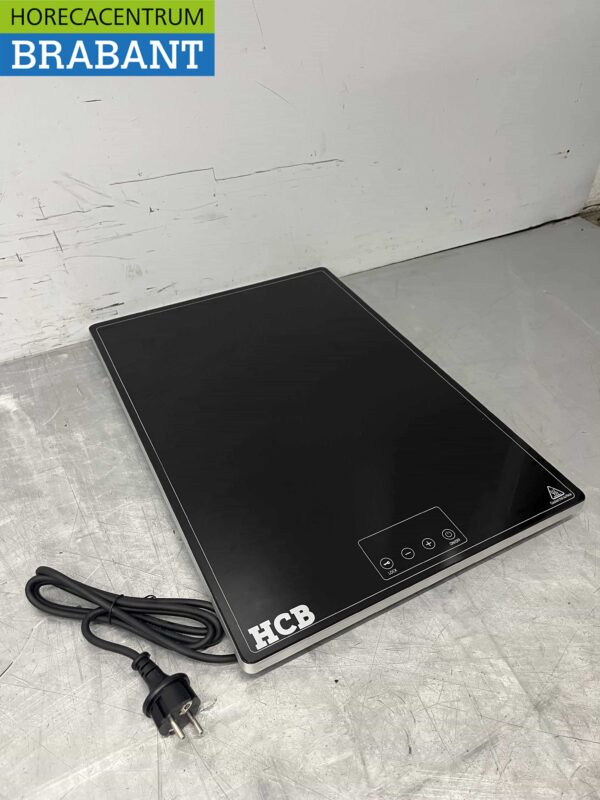 Plaque chauffante à induction en acier inoxydable 38 x 55 cm 230 watts 230V Horeca – Image 3