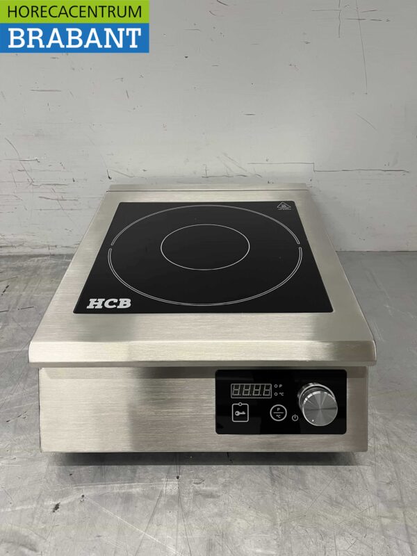 Acier inoxydable Plaque de cuisson à induction 5 kW 400V Horeca