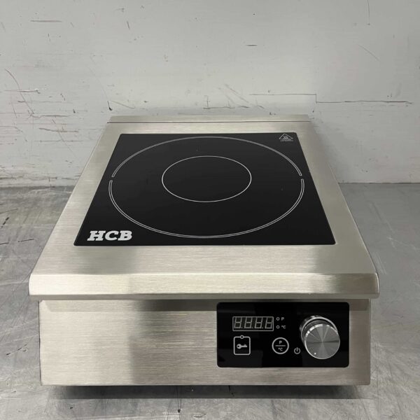 Acier inoxydable Plaque de cuisson à induction 5 kW 400V Horeca