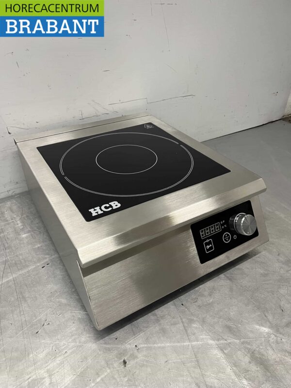 Acier inoxydable Plaque de cuisson à induction 5 kW 400V Horeca – Image 3