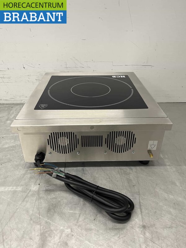 Acier inoxydable Plaque de cuisson à induction 5 kW 400V Horeca – Image 5