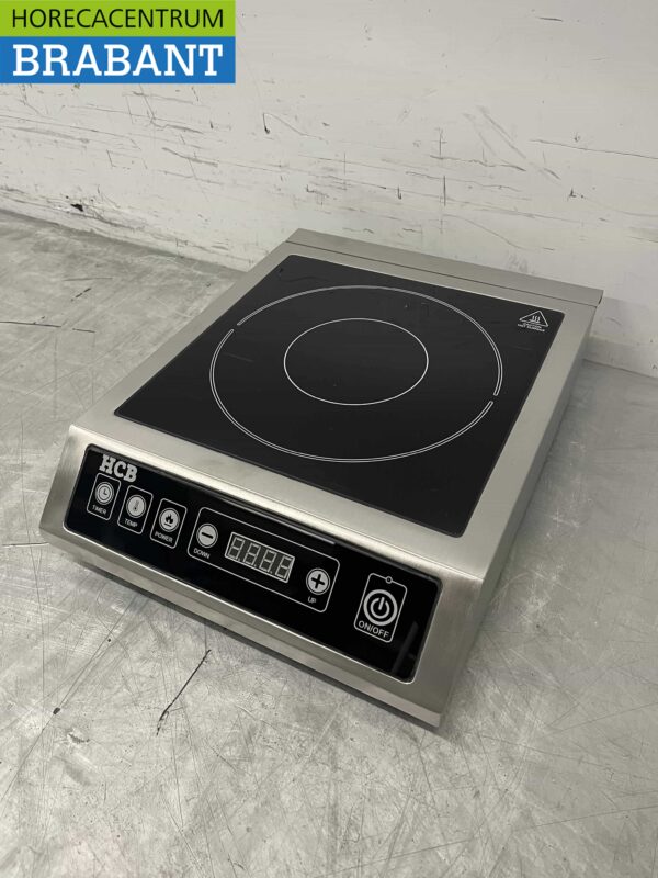 Plaque à induction en acier inoxydable 3,5 kW 230V Horeca – Image 2