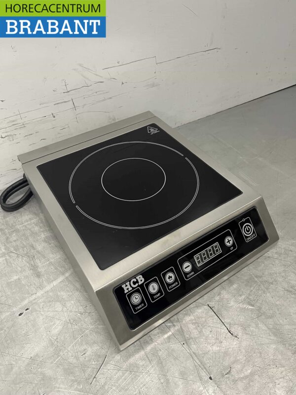 Plaque à induction en acier inoxydable 3,5 kW 230V Horeca – Image 3
