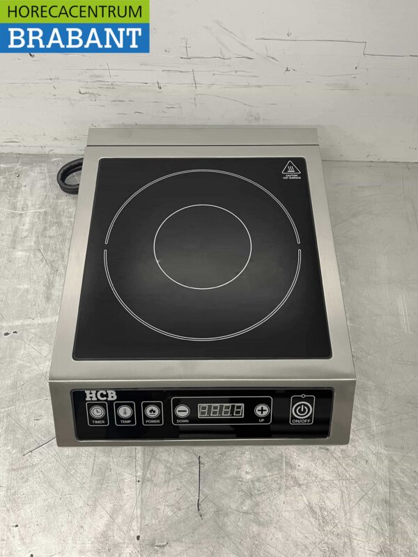 Plaque à induction en acier inoxydable 3,5 kW 230V Horeca – Image 4
