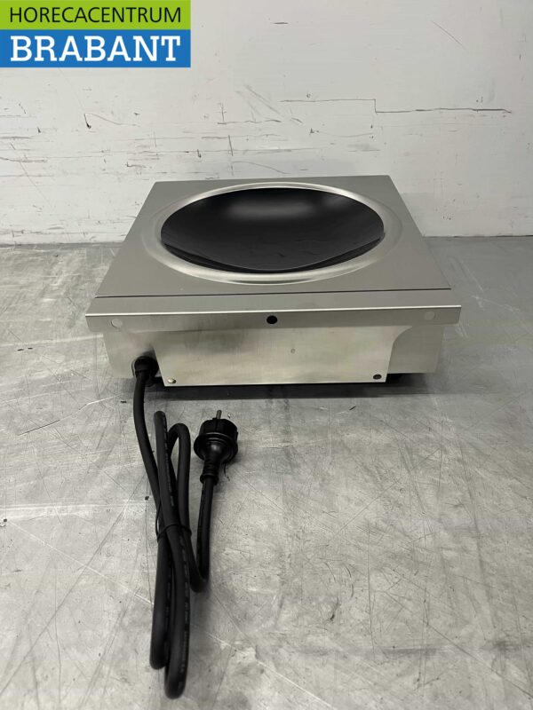 Acier inoxydable wok à induction brûleur wok plaque wok 3,5 kW 230V Horeca – Image 5
