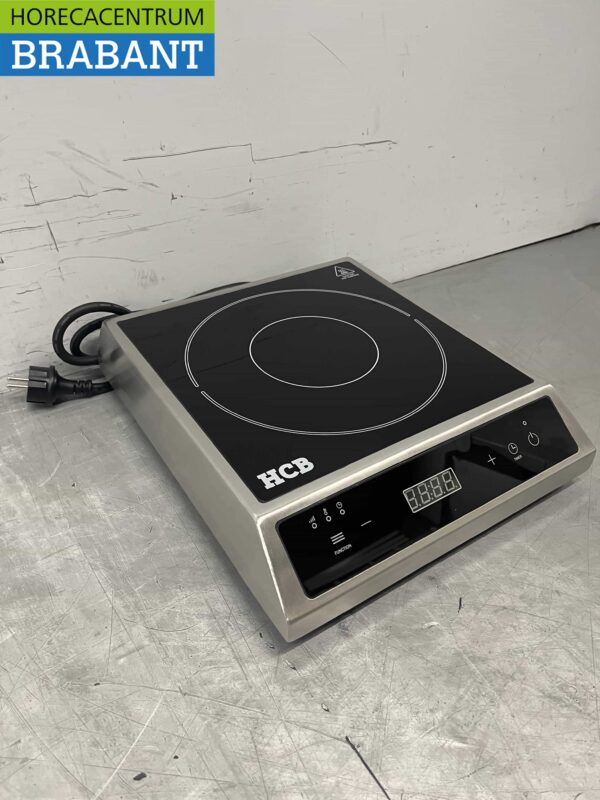 Plaque à induction en acier inoxydable 2,7 kW 230V Horeca – Image 2