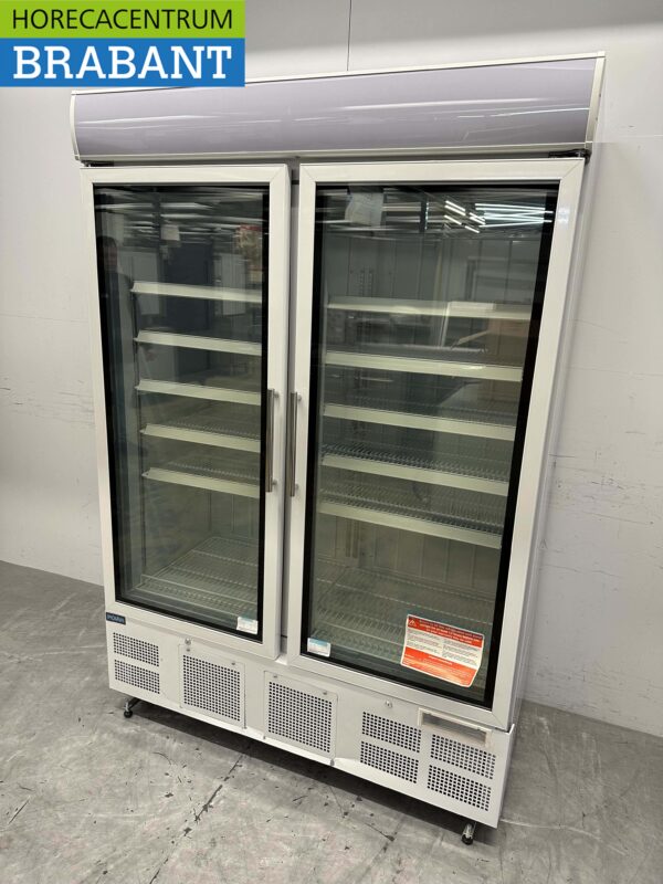 Polar GH507 Congélateur à double porte en verre Congélateur 920 litres 230V Horeca – Image 3