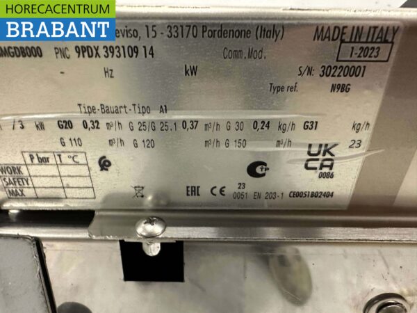 Bain marie Electrolux en acier inoxydable 4 x 1/3 GAS Restauration – Image 6