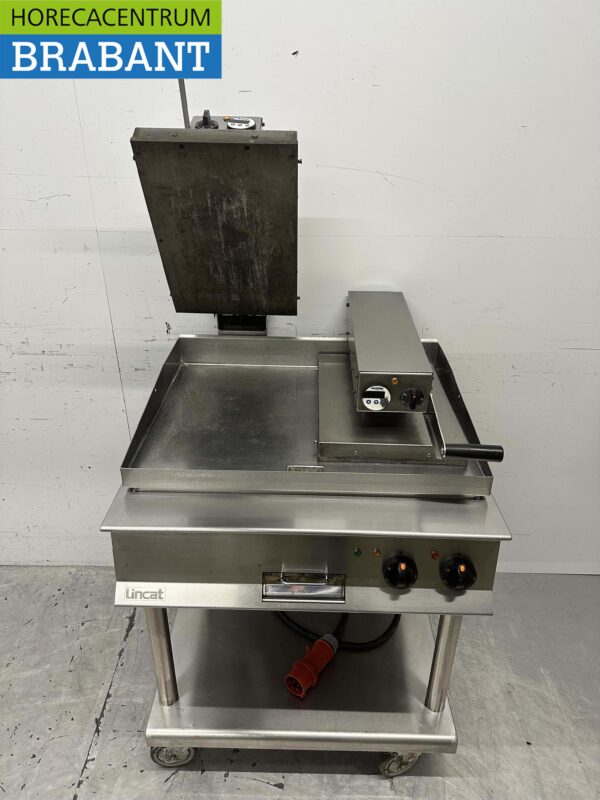 Lincat Acier inoxydable Clam Grill Hamburger Plaque grill 80 cm 17,2kW 400V Horeca – Image 4