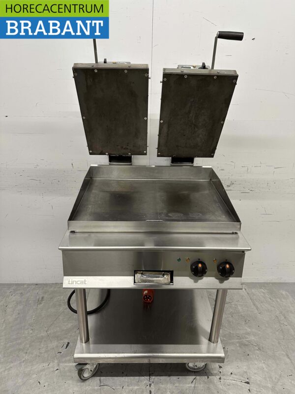 Lincat Acier inoxydable Clam Grill Hamburger Plaque grill 80 cm 17,2kW 400V Horeca – Image 5
