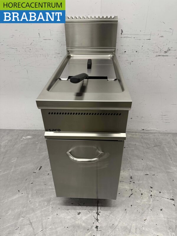 Friteuse Saro en acier inoxydable 21 litres 22 kW GAZ Restauration