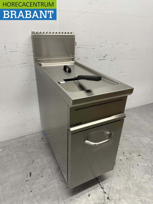 Friteuse Saro en acier inoxydable 21 litres 22 kW GAZ Restauration – Image 2