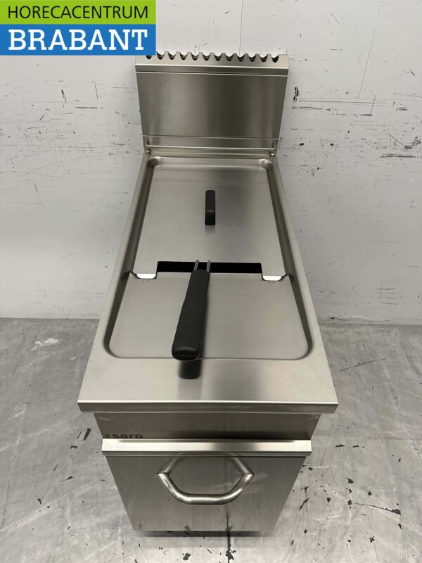Friteuse Saro en acier inoxydable 21 litres 22 kW GAZ Restauration – Image 4