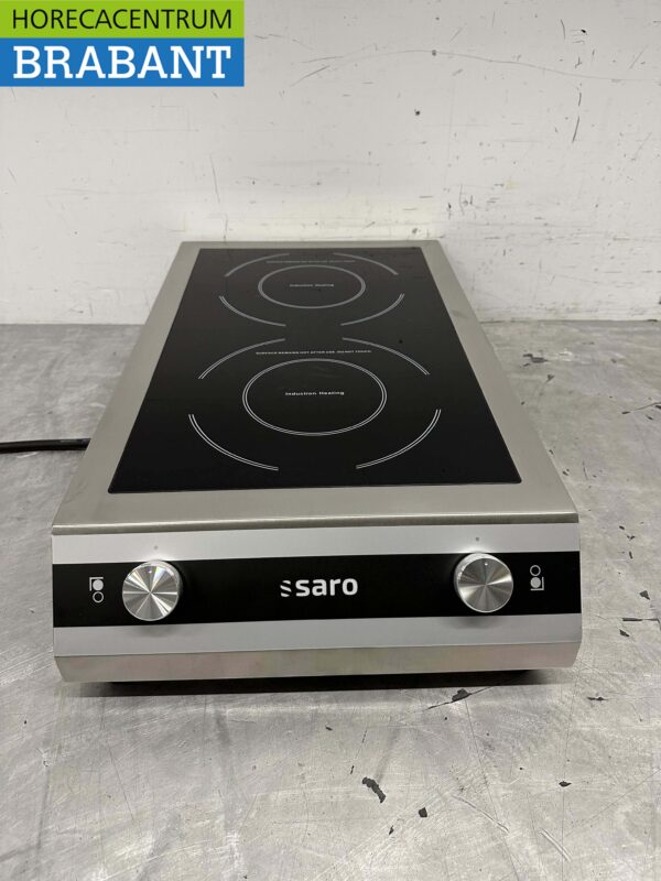 Plaque de cuisson à induction Saro Anita en acier inoxydable 7 kW 400V Horeca