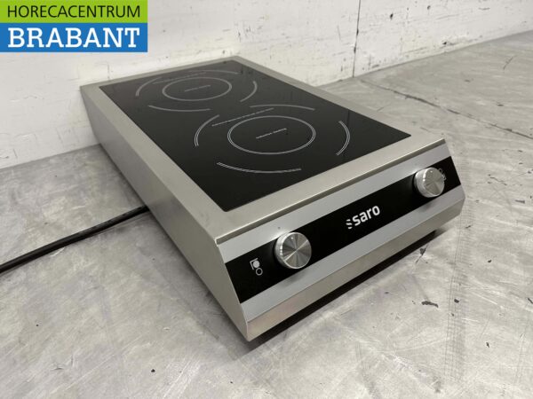 Plaque de cuisson à induction Saro Anita en acier inoxydable 7 kW 400V Horeca – Image 3