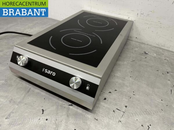 Plaque de cuisson à induction Saro Anita en acier inoxydable 7 kW 400V Horeca – Image 4