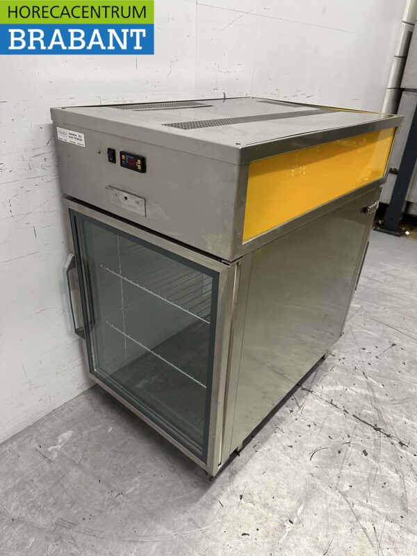Vitrine réfrigérée Franke en acier inoxydable Confiseur 160 litres 230V Horeca