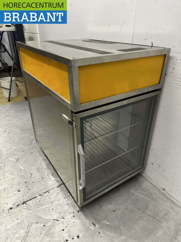 Vitrine réfrigérée Franke en acier inoxydable Confiseur 160 litres 230V Horeca – Image 2