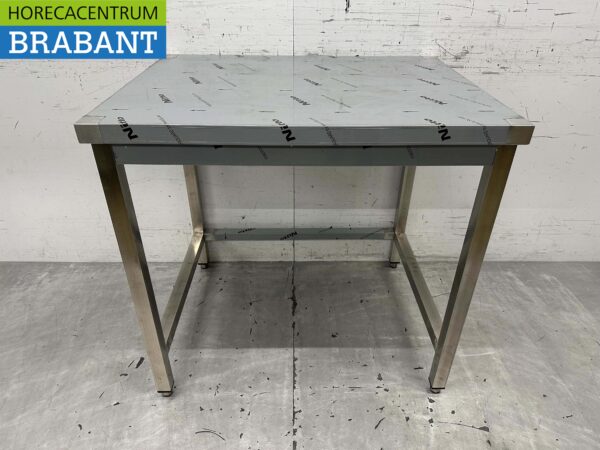 Table de travail en acier inoxydable Premium-line 90 x 70 x 85 cm Restauration