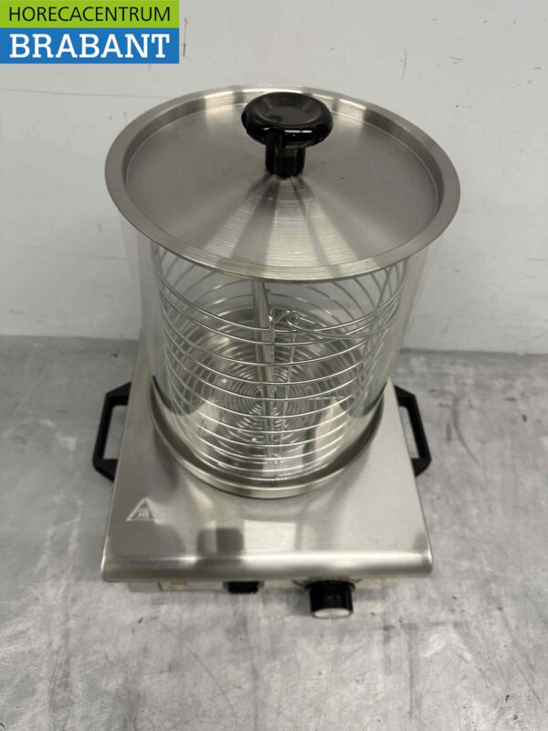 Bouilloire à hot-dogs en acier inoxydable Réchauffeur de hot-dogs Hotdog 230V Horeca – Image 2