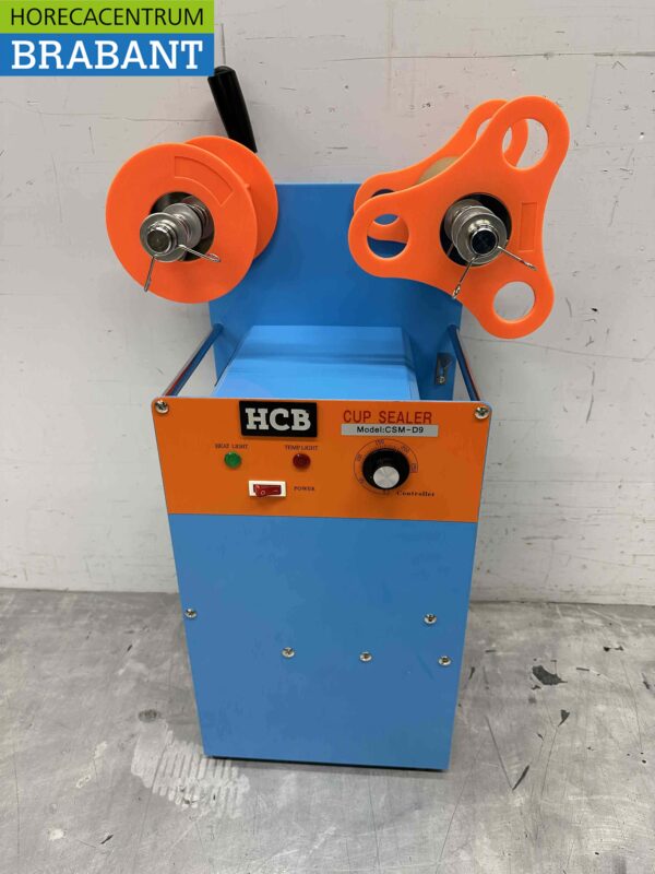 Machine à sceller les tasses manuelle Machine à sceller les tasses Bubble tea 300/500 tasses par heure 230V Horeca