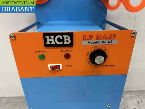 Machine à sceller les tasses manuelle Machine à sceller les tasses Bubble tea 300/500 tasses par heure 230V Horeca – Image 4