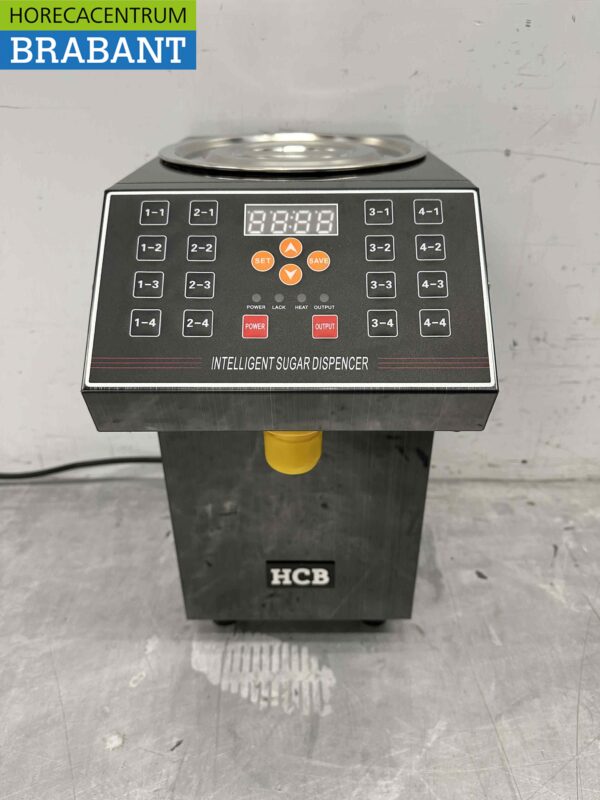 Machine à fructose Distributeur de fructose pour thé à bulles 16 clés 7 litres 230V Horeca