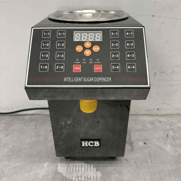 Machine à fructose Distributeur de fructose pour thé à bulles 16 clés 7 litres 230V Horeca