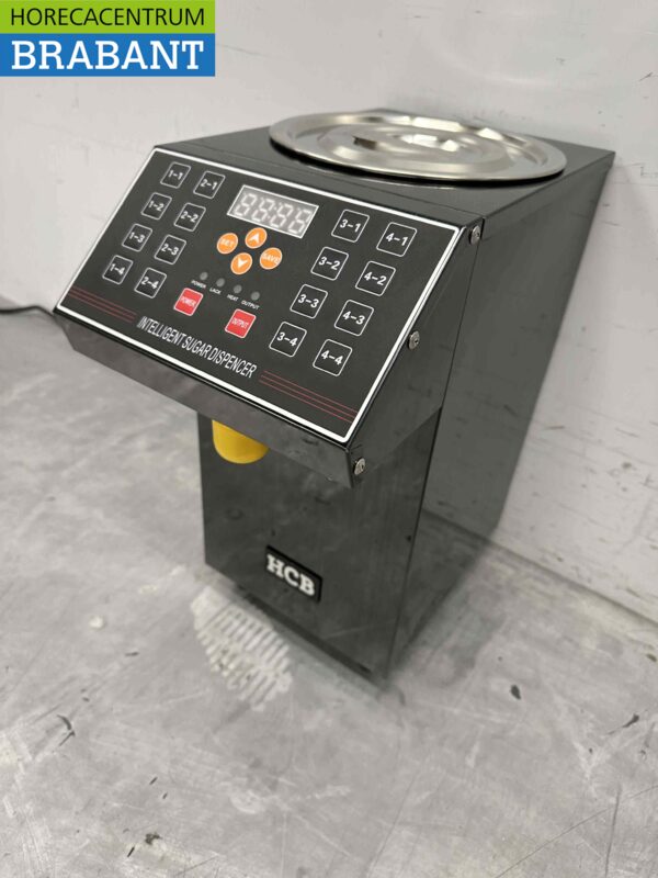 Machine à fructose Distributeur de fructose pour thé à bulles 16 clés 7 litres 230V Horeca – Image 2