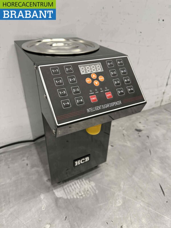 Machine à fructose Distributeur de fructose pour thé à bulles 16 clés 7 litres 230V Horeca – Image 3