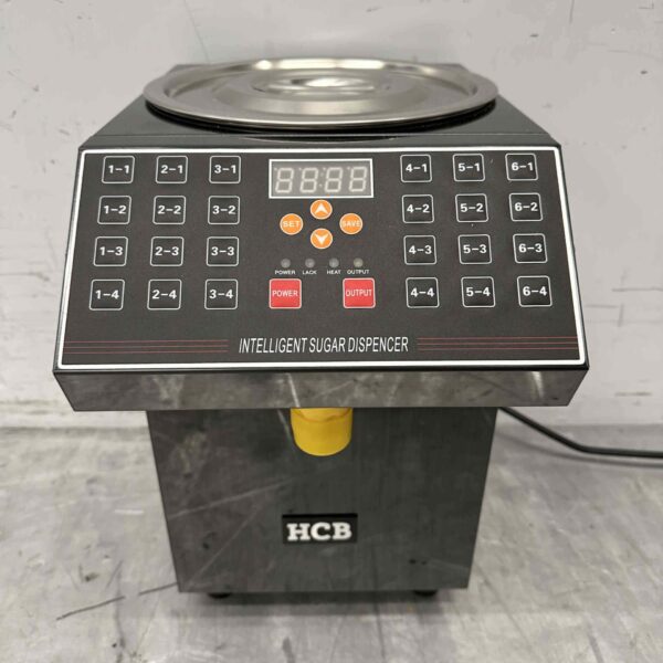 Machine à fructose Distributeur de fructose pour thé à bulles 24 touches 9,5 litres 230V Horeca