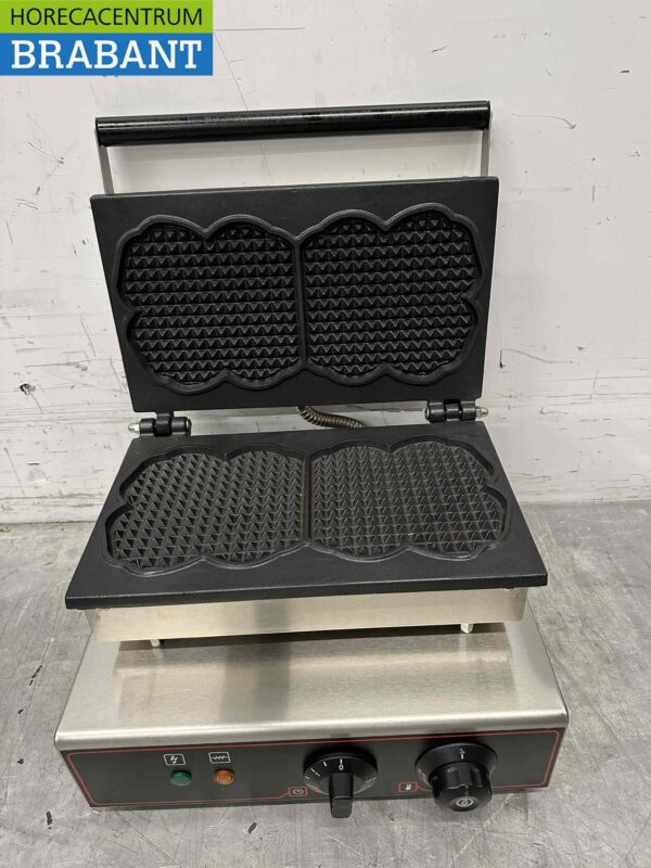 Gaufrier en acier inoxydable Gaufrier 230V Catering – Image 4