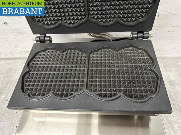Gaufrier en acier inoxydable Gaufrier 230V Catering – Image 5